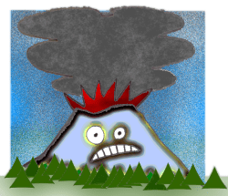 Mount St. Helens on May 18, 1980